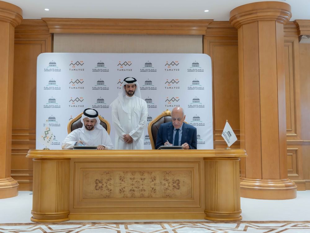 Sultan bin Ahmed witnesses MoU signing between UOS, ‘Tamayuz’