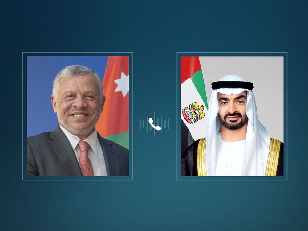 Президент ОАЭ и король Иордании обсудили двусторонние отношения и региональные события