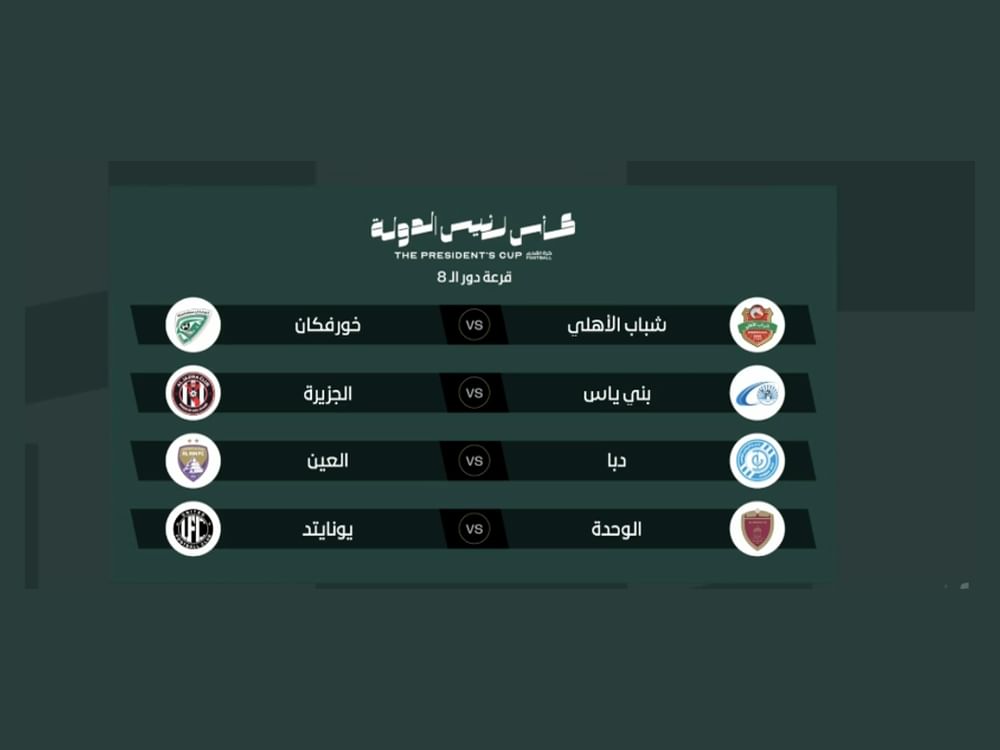 اتحاد الكرة يجري قرعة الدور ربع النهائي لكأس رئيس الدولة