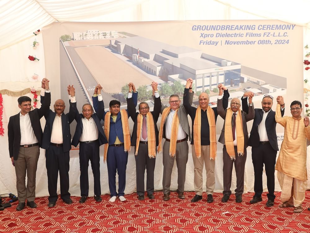 Xpro Dielectric Films begins construction of its 1st global manufacturing unit in Ras Al Khaimah
