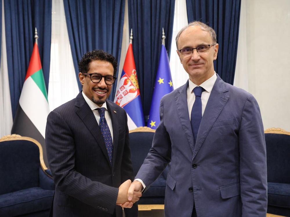 سفير الإمارات يلتقي رئيس وزراء صربيا