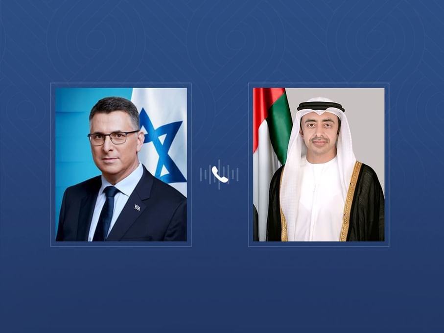 Abdullah bin Zayed, Israeli FM discuss bilateral relations during phone call