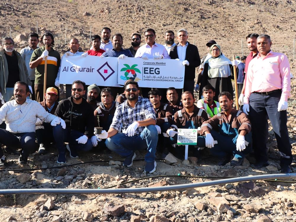 Le Groupe de travail des Émirats pour l’environnement clôture « l’Année de la communauté » par la plantation de 3 791 jeunes plants d’arbres indigènes à Ras Al Khaimah