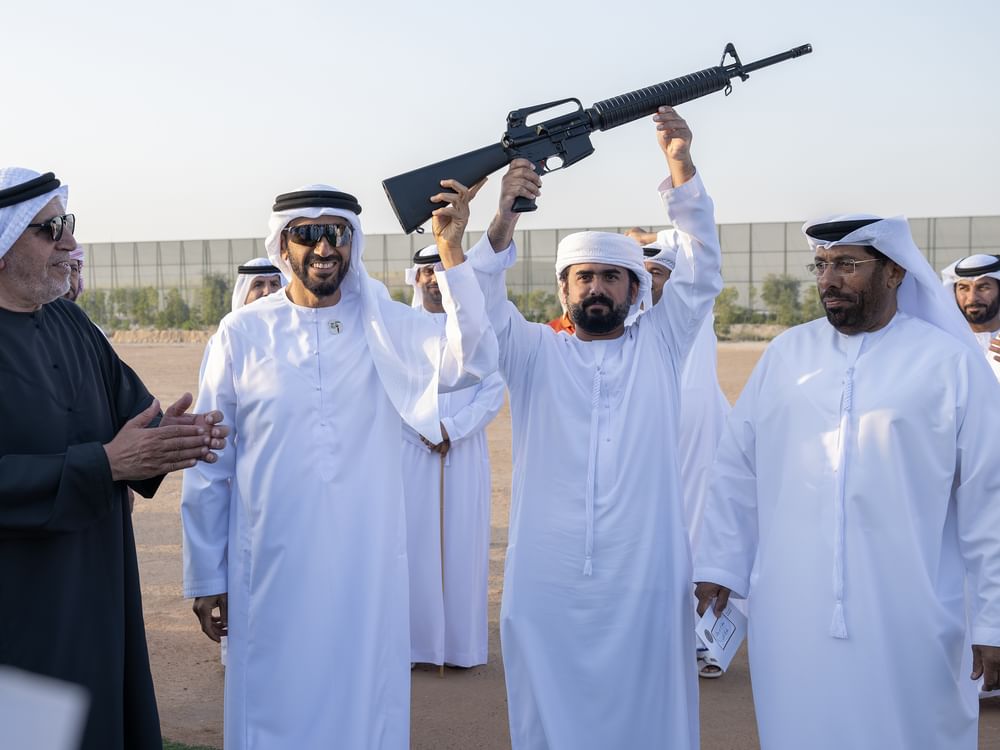 Nahyan bin Zayed attends closing ceremony of 14th Annual Shooting Championship in Abu Dhabi