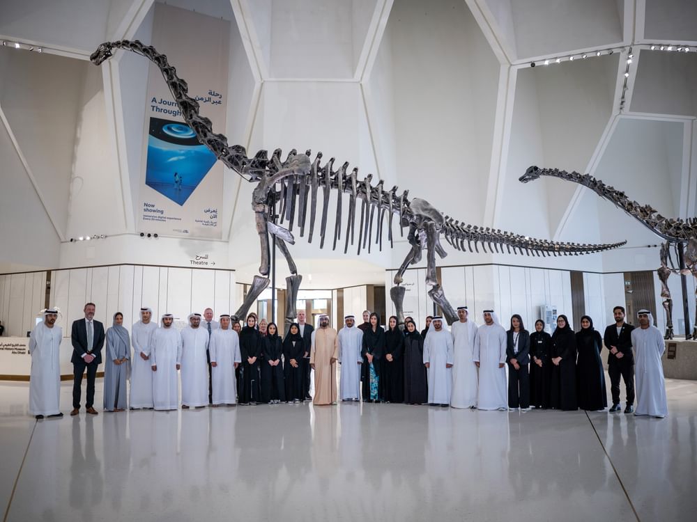 Mohammed bin Rashid visits Natural History Museum Abu Dhabi