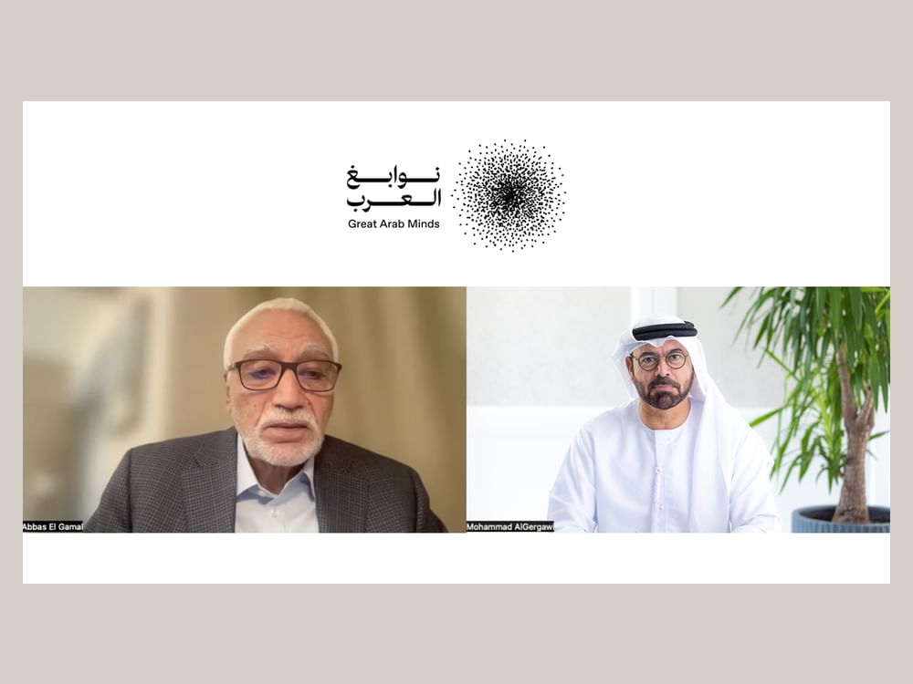 Son Altesse Cheikh Mohammed bin Rashid félicite le professeur Abbas El Gamal pour son Prix « Great Arab Minds 2025 » en ingénierie et technologies