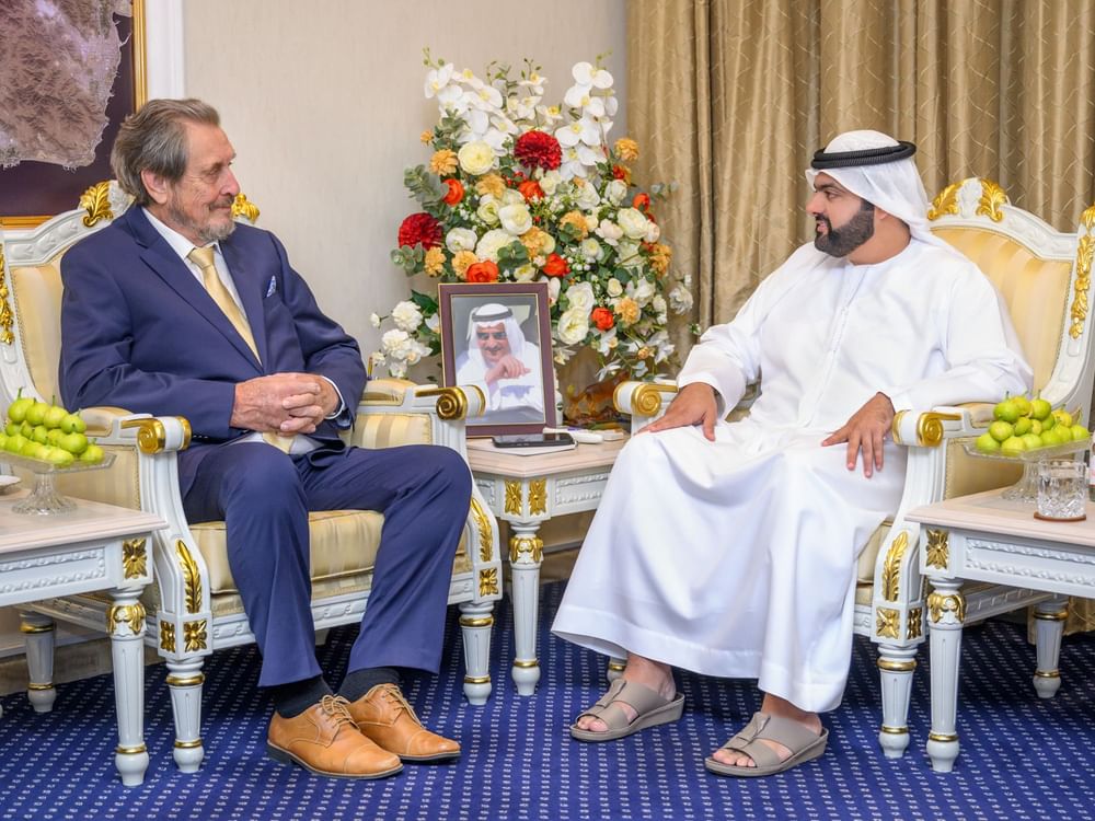 محمد الشرقي يستعرض مع إيرول ماسك عددا من المشاريع التطويرية