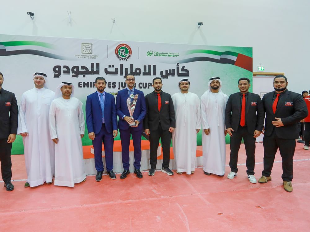 " الفجيرة للفنون القتالية" بطل درع التفوق العام للجودو للمرة الثالثة على التوالي