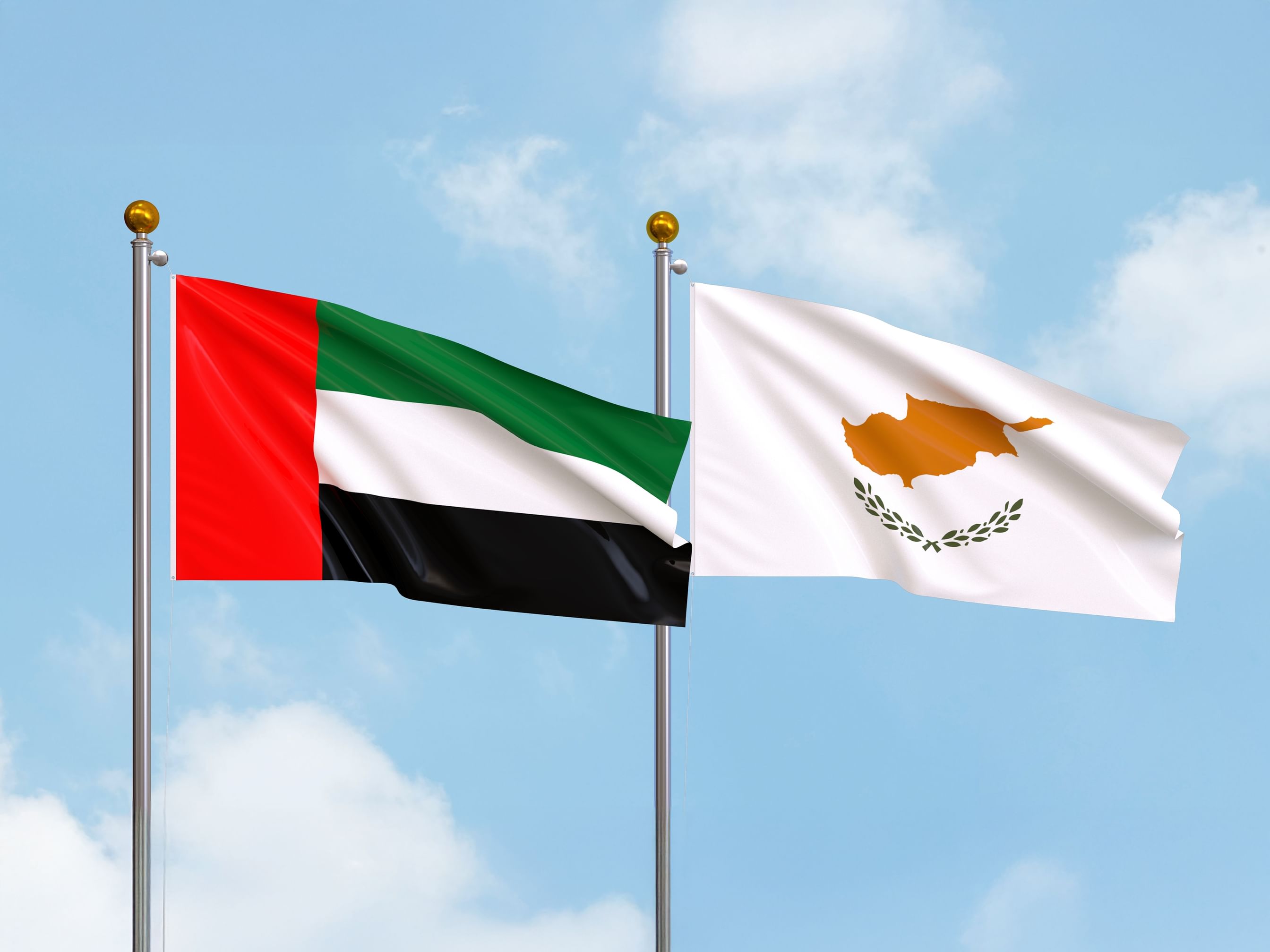 بيان مشترك لدولة الإمارات وجمهورية قبرص بشأن إرسال مساعدات إنسانية للمدنيين في غزة عبر الممر البحري (أمالثيا)