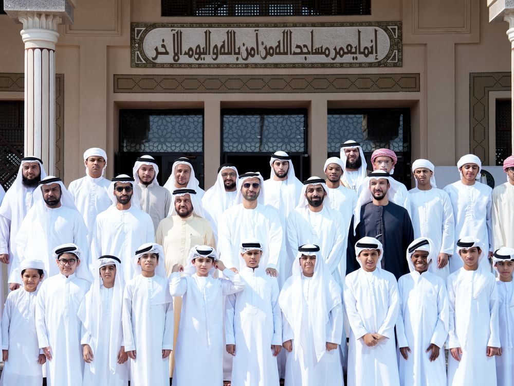 محمد بن سعود القاسمي يشهد التصفيات النهائية لجائزة رأس الخيمة للقرآن الكريم