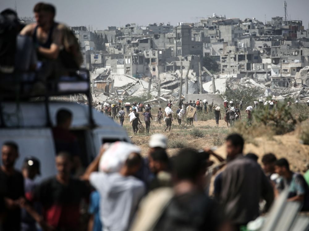 गाजा में इज़राइली हमलों में 44 फ़िलिस्तीनी मारे गए