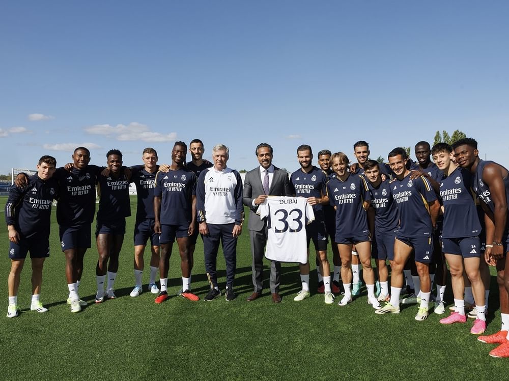 Dubái y el Real Madrid anuncian una asociación global histórica