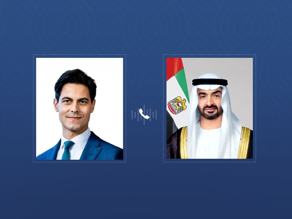 صدر شیخ محمد بن زاید کو نیدرلینڈز کے وزیر اعظم کا ٹیلیفون، علاقائی صورتحال پر تبادلہ خیال