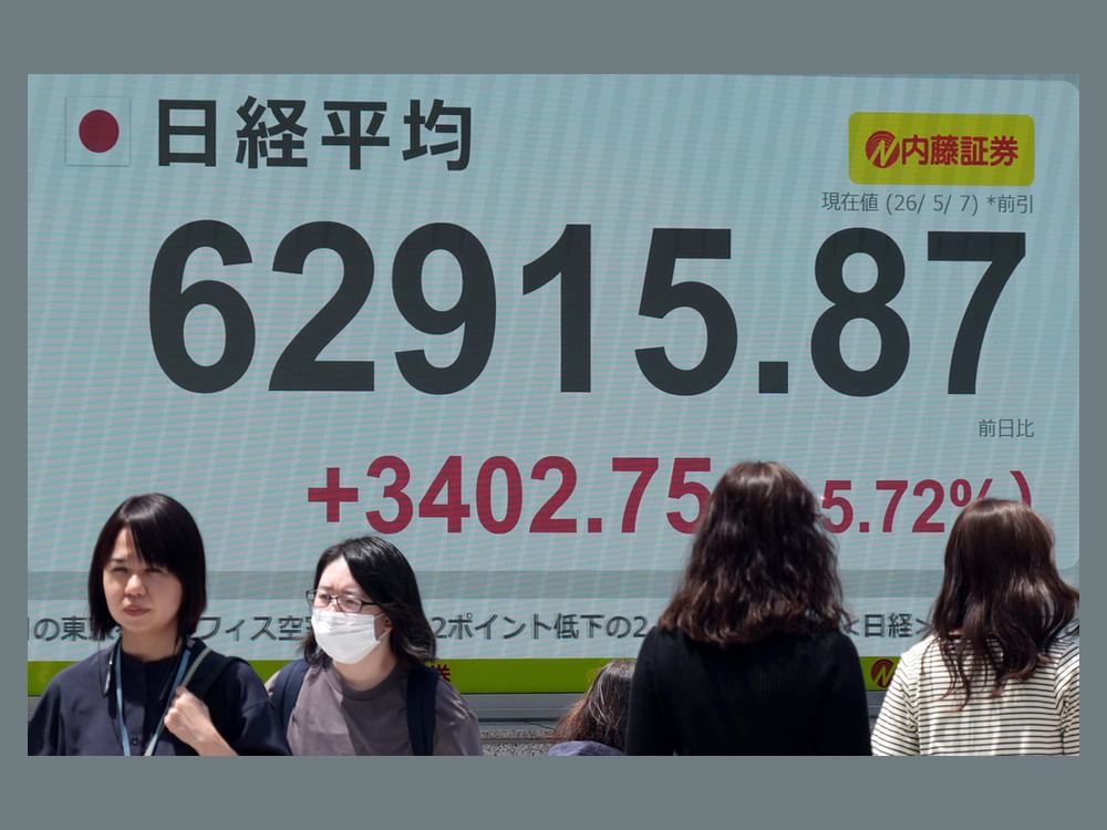 Japan’s Nikkei surpasses 62,000 points for first time
