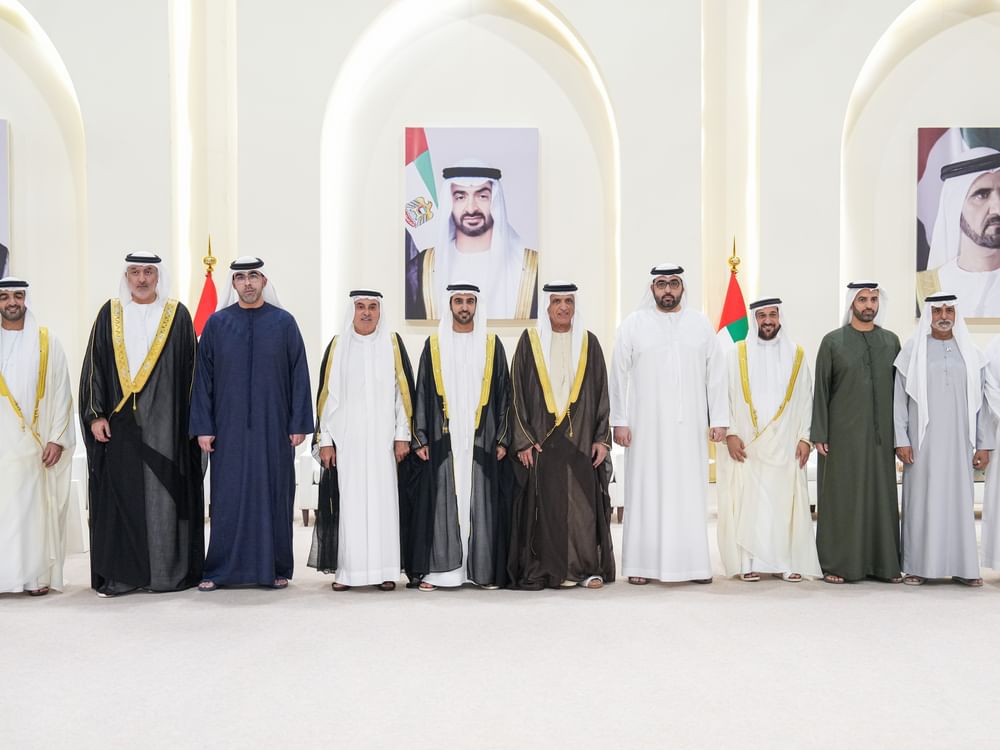 سعود بن صقر يحضر أفراح القواسم والغرير