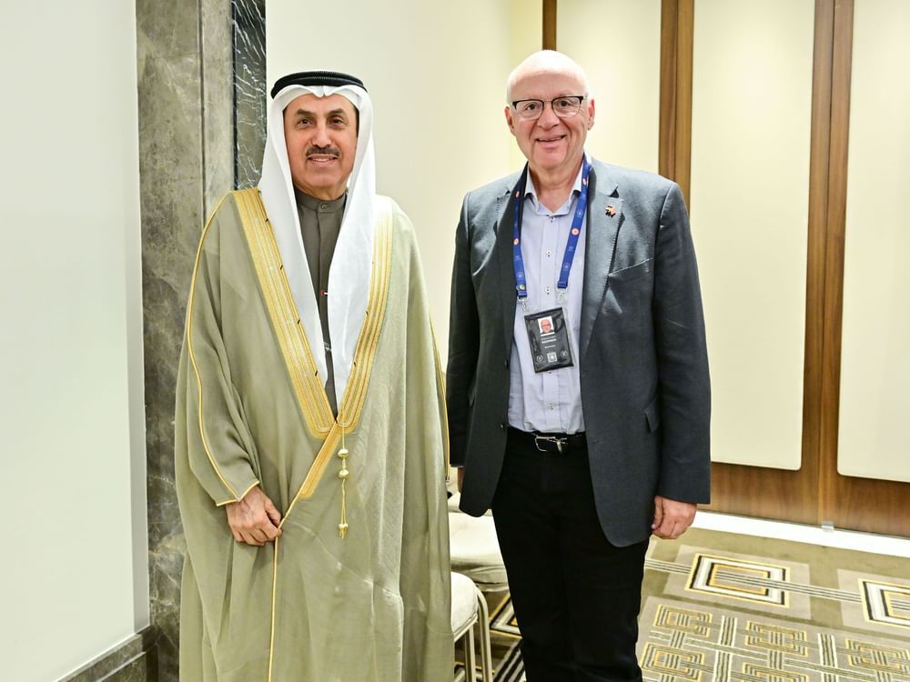 Saqr Ghobash, German MP discuss regional escalation, security impacts