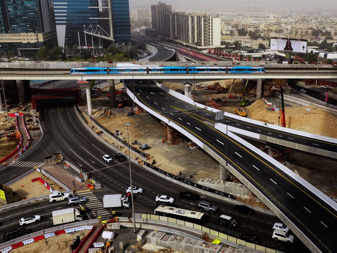 RTA opens two bridges as part of Trade Centre roundabout development