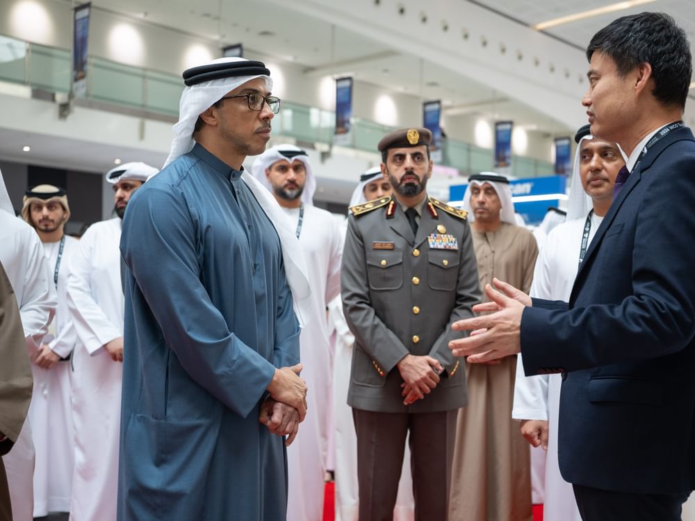 Mansour bin Zayed visits WCO Technology Conference & Exhibition 2026