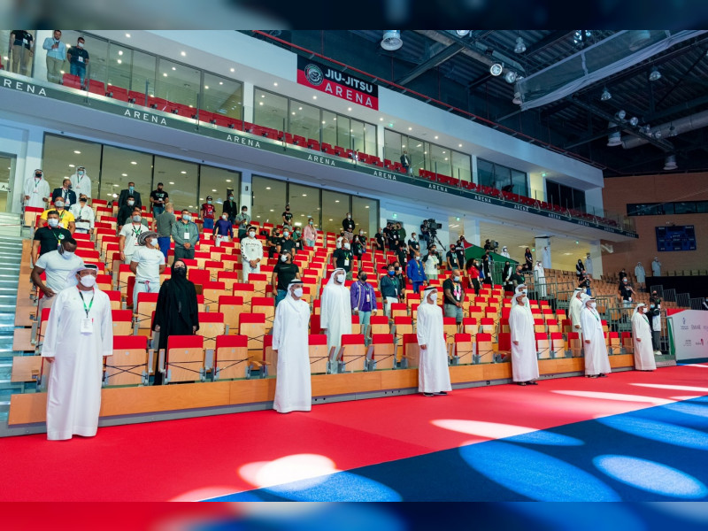 Khaled bin Mohamed bin Zayed inaugurates Jiu-Jitsu World Championship 2022  in Abu Dhabi