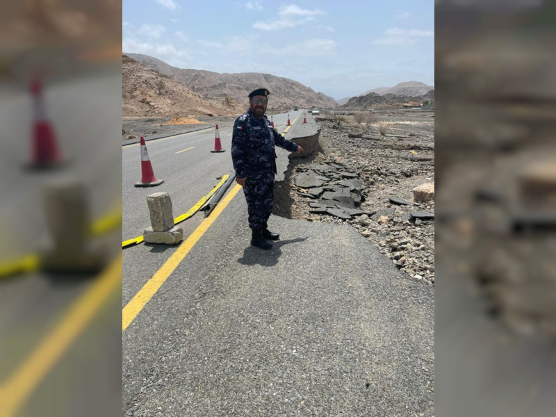 RAK flood and rain damage assessment committee inspects internal ...
