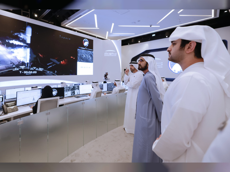 Mohammed bin Rashid visits MBRSC Mission Control Centre, witnesses ...