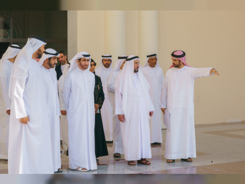 Sharjah Ruler inspects construction progress on Kalba University’s new ...