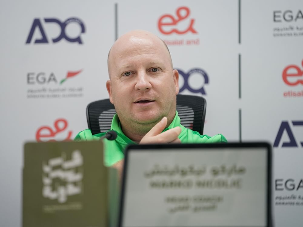 مدرب شباب الأهلي: لقاء النصر غداً خطوة حاسمة للفوز باللقب الثالث 
