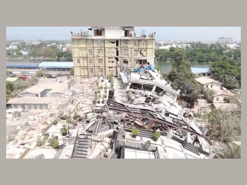 缅甸地震死亡人数升至3085人