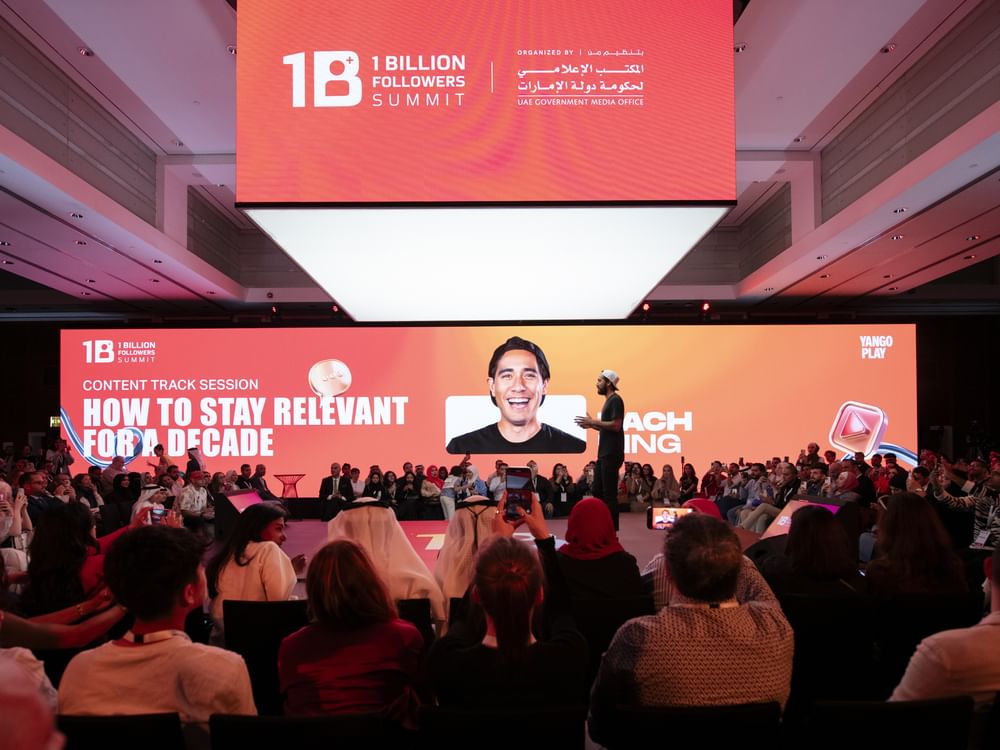 1 Billion Followers Summit kicks off tomorrow featuring global figures, over 500 speakers