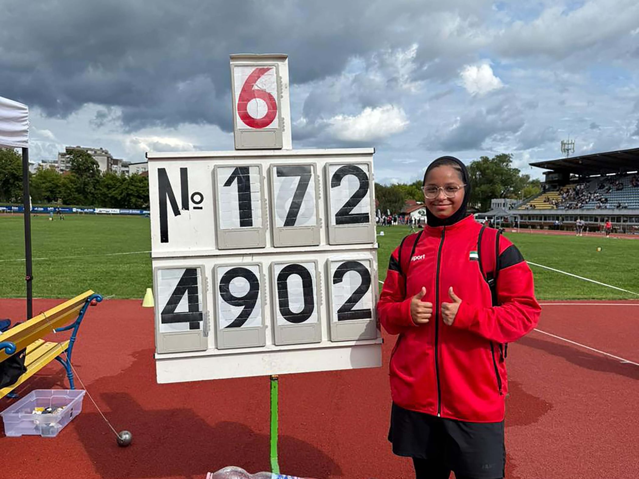 L’Émirienne Salma Al Marri bat le record national au lancer du marteau en Slovénie