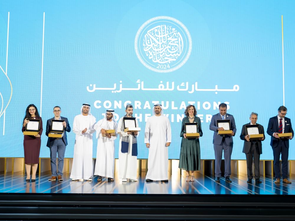 Theyab bin Mohamed bin Zayed honours winners of 18th Sheikh Zayed Book Award