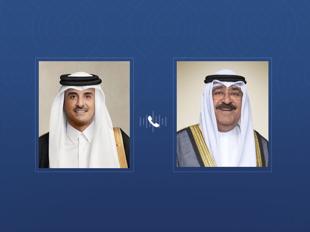 أمير الكويت: أمن واستقرار قطر جزء لا يتجزأ من أمن واستقرار الكويت