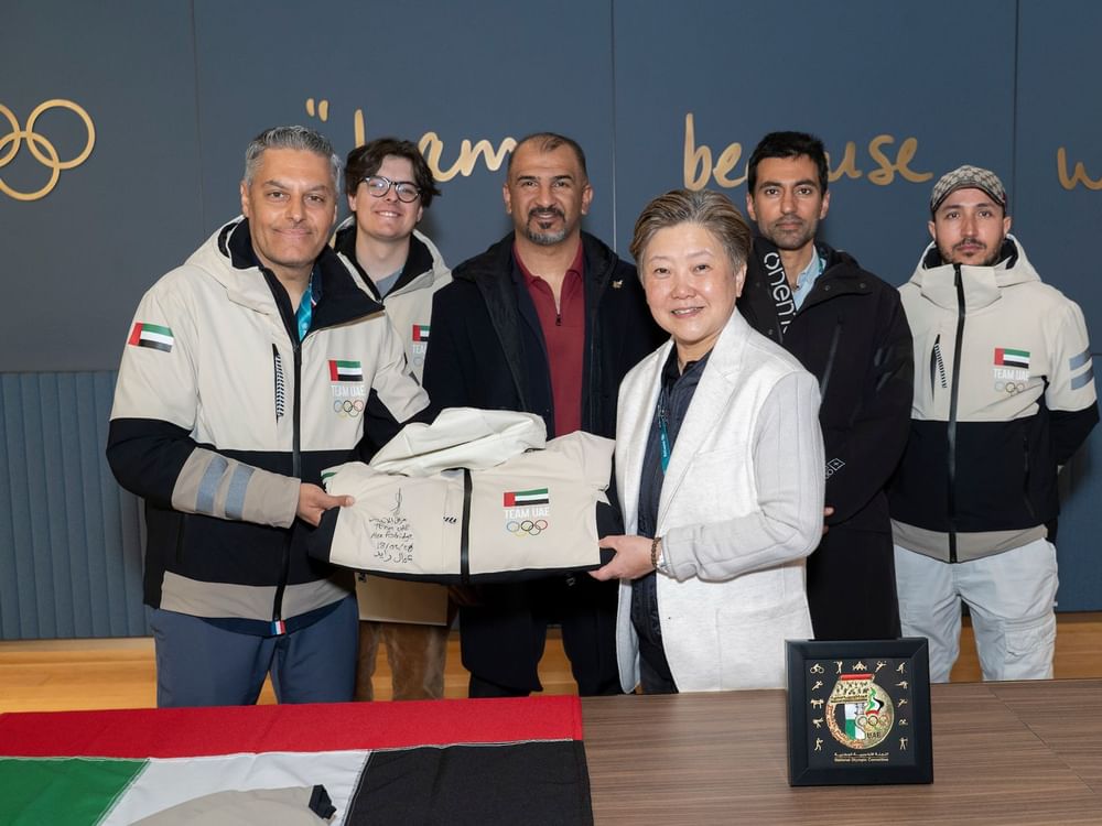 الإمارات تختتم مشاركتها التاريخية الأولى في الألعاب الأولمبية الشتوية
