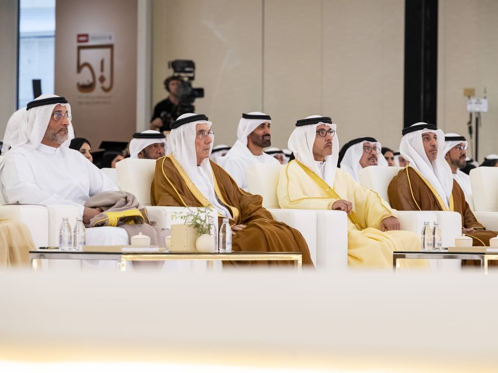 Hazza bin Zayed attends graduation ceremony of 46th cohort of UAE University