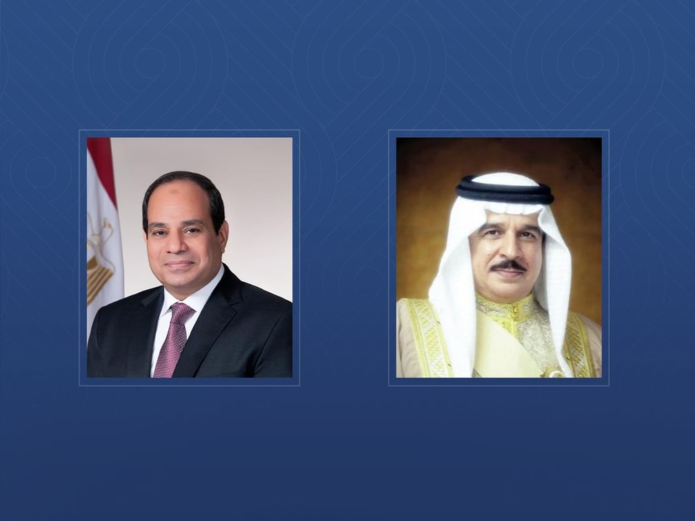 Bahrain's King, Egyptian President stress need to halt Iranian attacks, threats to maritime navigation
