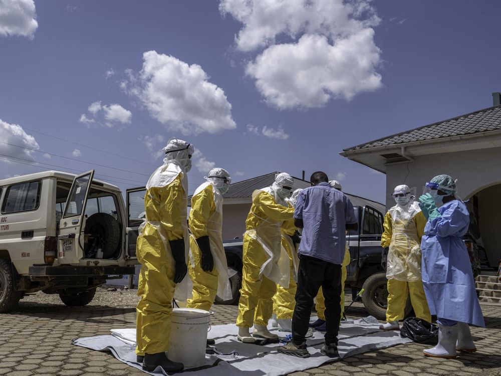 Uganda closes border with DR Congo to contain rare Ebola strain