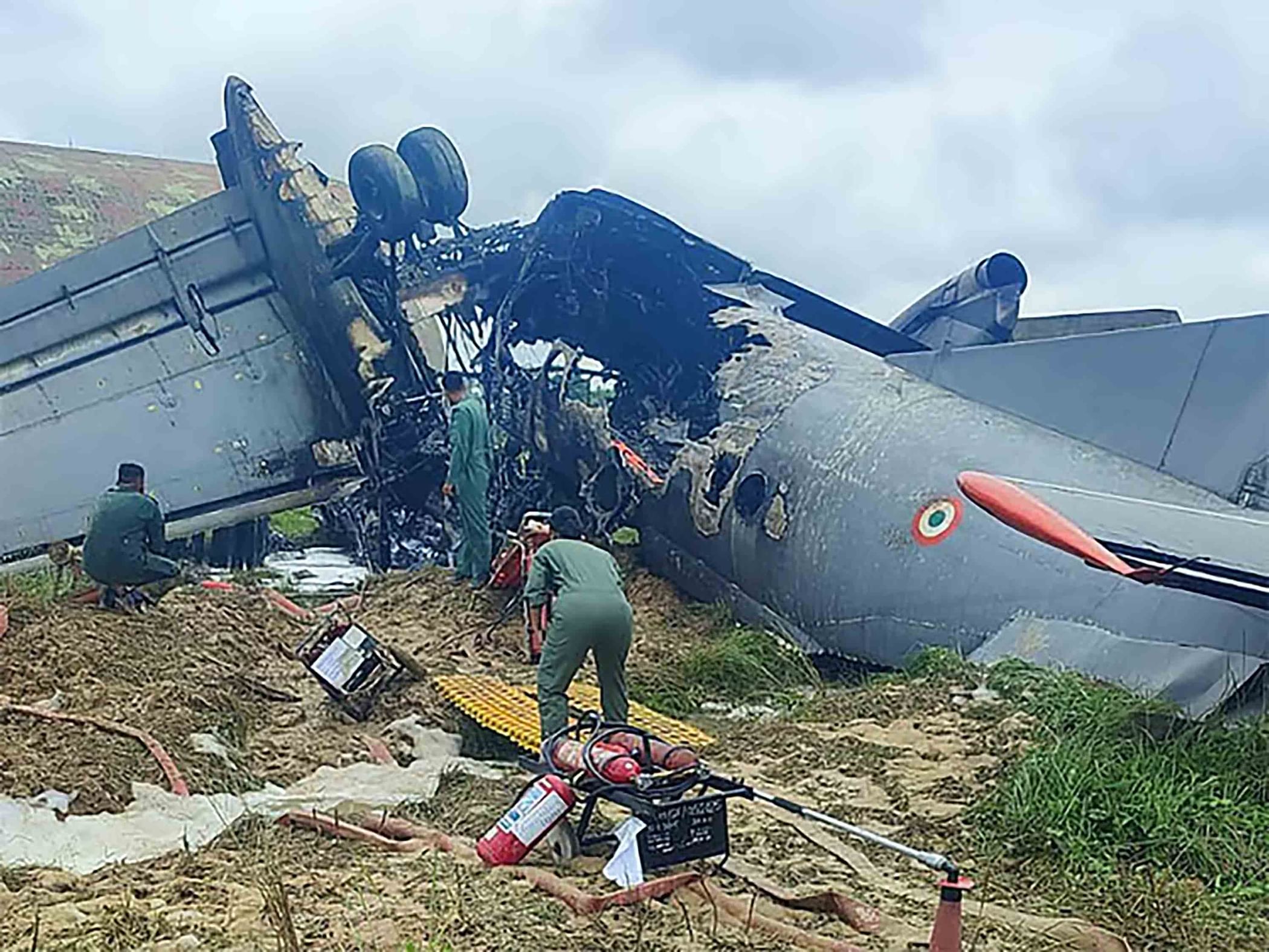 Military transport plane crashes in northeastern India