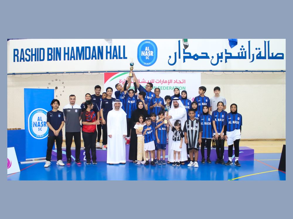 النصر بطل الدولة للفئات العمرية للريشة الطائرة
