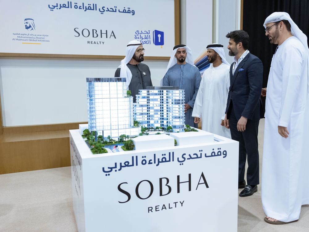 Mohammed bin Rashid reviews plans for Sobha Realty’s AED500 million  Arab Reading Challenge Endowment