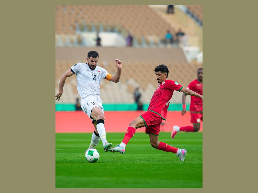 تعادل منتخبي العراق وعمان في المباراة الأولى  لـ"خليجي 27"