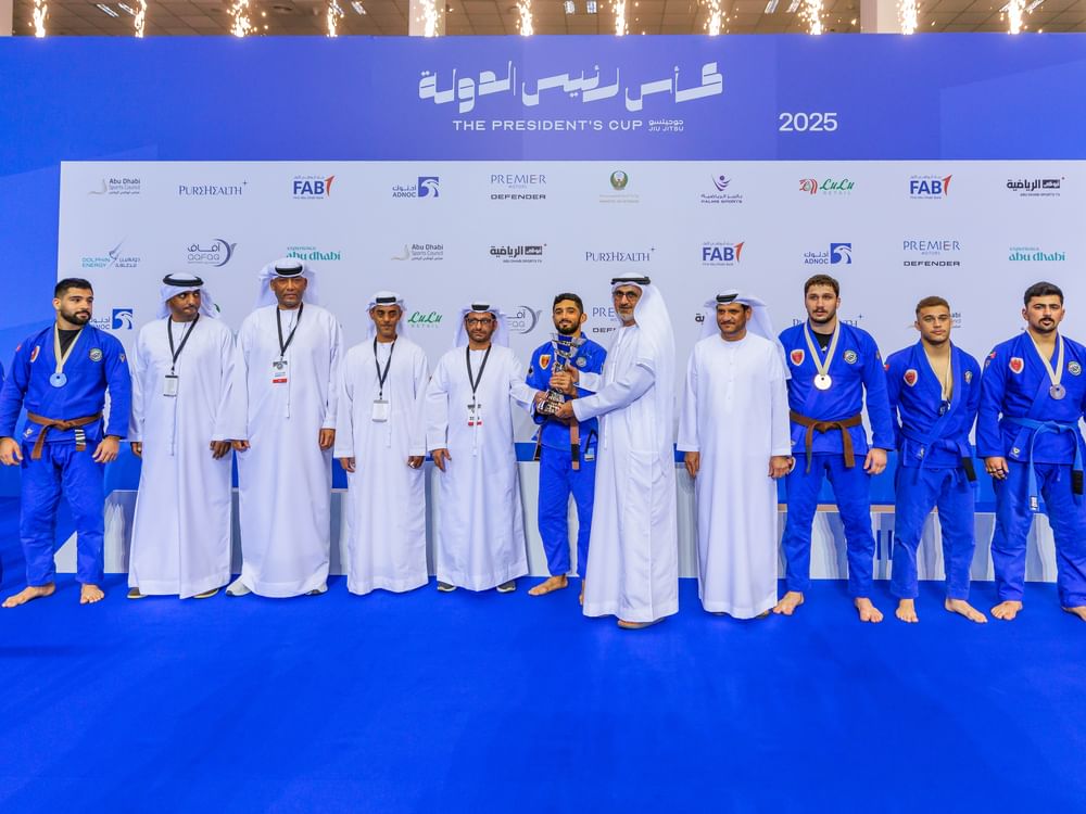 Al Wahda Club Jiu-Jitsu Academy retains Jiu-Jitsu President’s Cup title