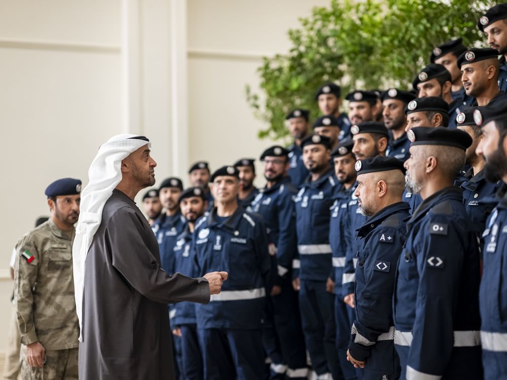 UAE President commends global humanitarian efforts of UAE Search and Rescue Team