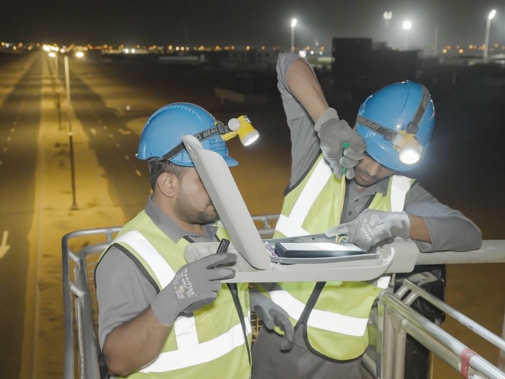 SEWA lights up roads in Muzaira area with 568 poles