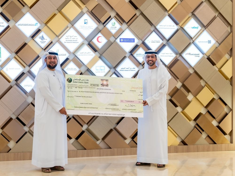 Al Jalila Foundation receives AED10 million donation from Dubai Islamic Bank