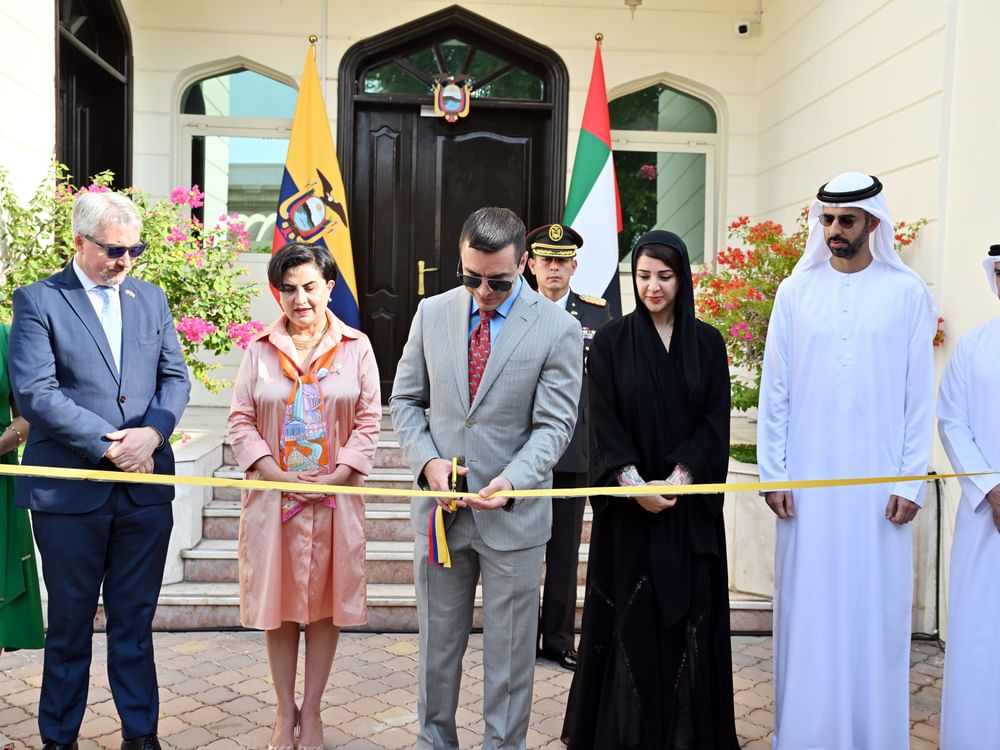 President of Ecuador inaugurates embassy in Abu Dhabi