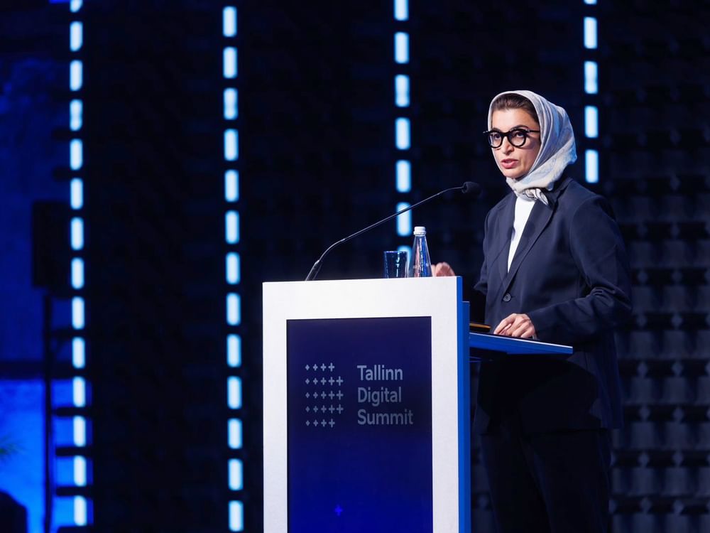 نورة الكعبي تسلط في قمة تالين الرقمية الضوء على دور الإمارات القيادي في مجال التكنولوجيا الناشئة