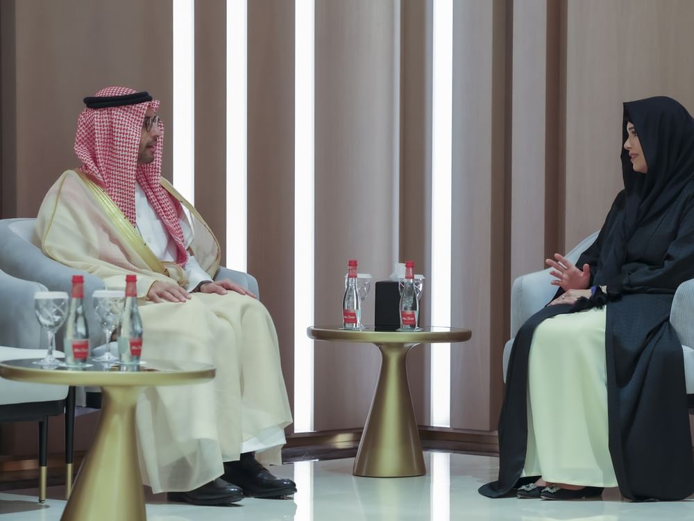 Latifa bint Mohammed meets with Saudi Assistant Minister of Culture