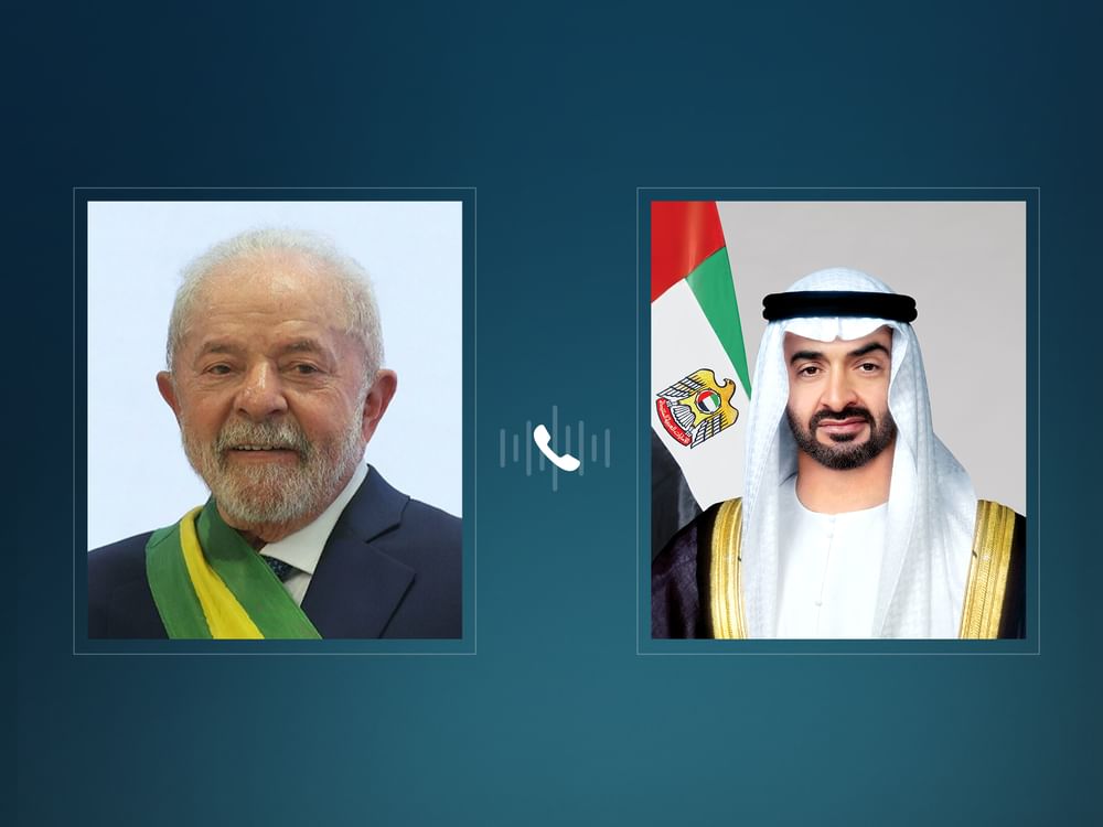 رئيس الدولة والرئيس البرازيلي يبحثان هاتفياً علاقات البلدين