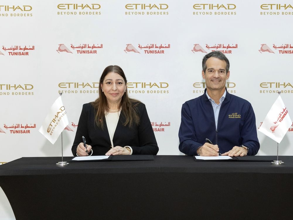 مشاركة بالرمز بين الاتحاد للطيران والخطوط التونسية