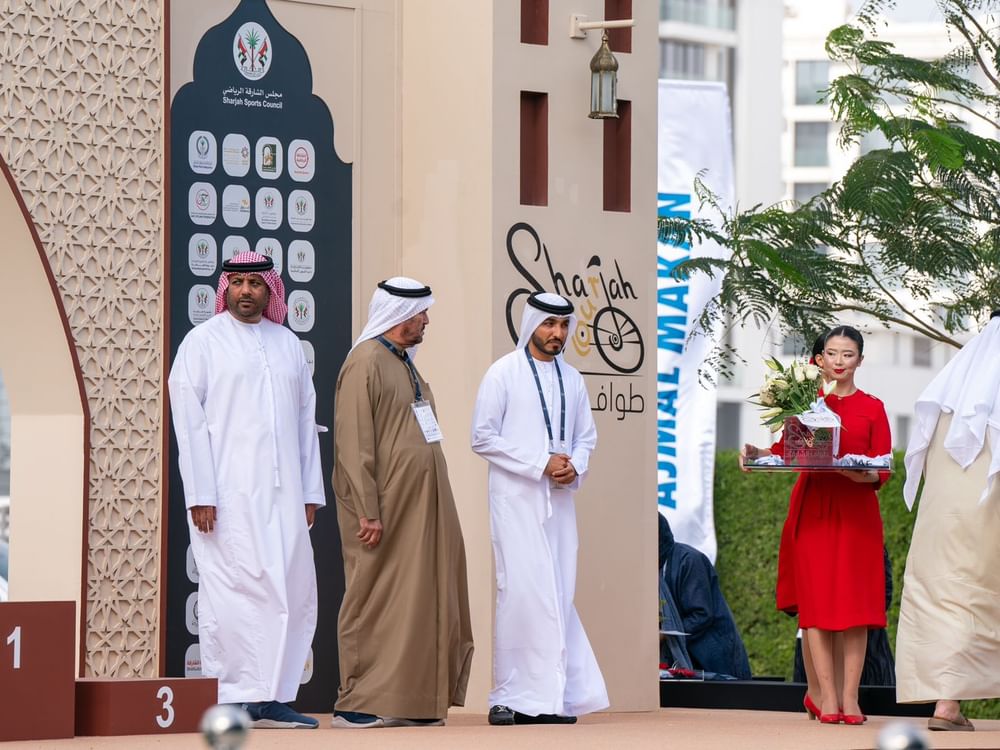 تتويج باربيير بيير بطلا للمرحلة الثانية لطواف الشارقة الدولي "الاستدامة"